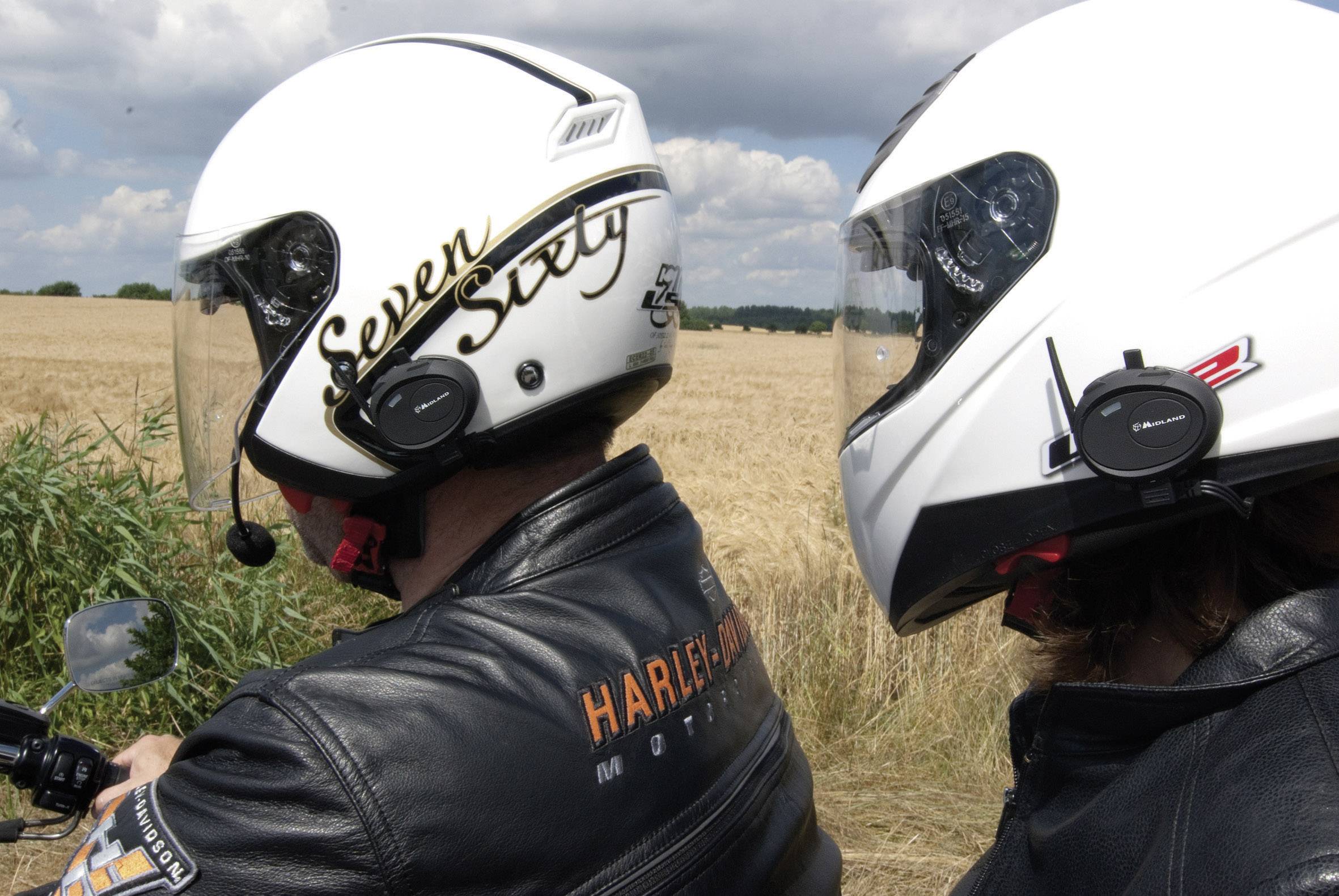 Midland C929.01 BT City Twin Set Motorrad-Gegensprechanlage Passend für (Helmtyp) alle Helmtypen