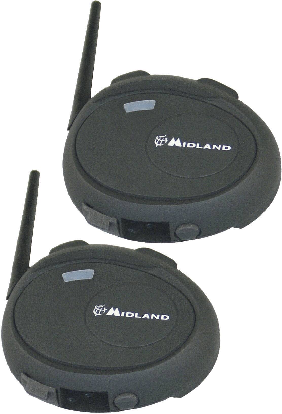 Midland C929.01 BT City Twin Set Motorrad-Gegensprechanlage Passend für (Helmtyp) alle Helmtypen