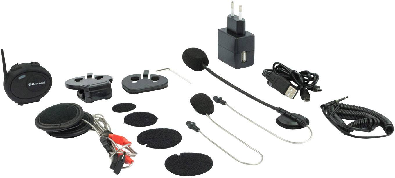 Midland C929.01 BT City Twin Set Motorrad-Gegensprechanlage Passend für (Helmtyp) alle Helmtypen
