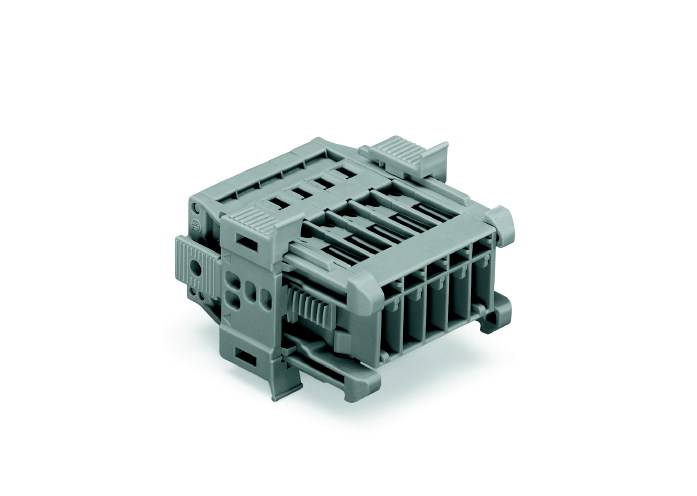 WAGO Buchsengehäuse-Kabel 769 Polzahl Gesamt 5 Rastermaß: 5mm 769-605/006-000 25St.