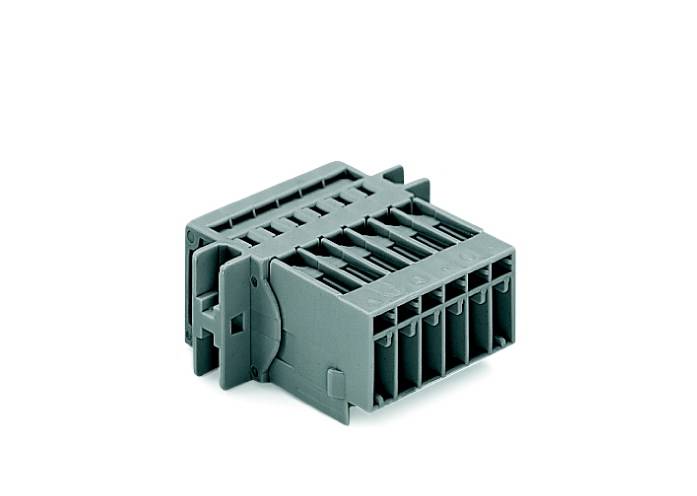 WAGO Buchsengehäuse-Kabel 769 Polzahl Gesamt 6 Rastermaß: 5 mm 769-606/002-000 50 St.