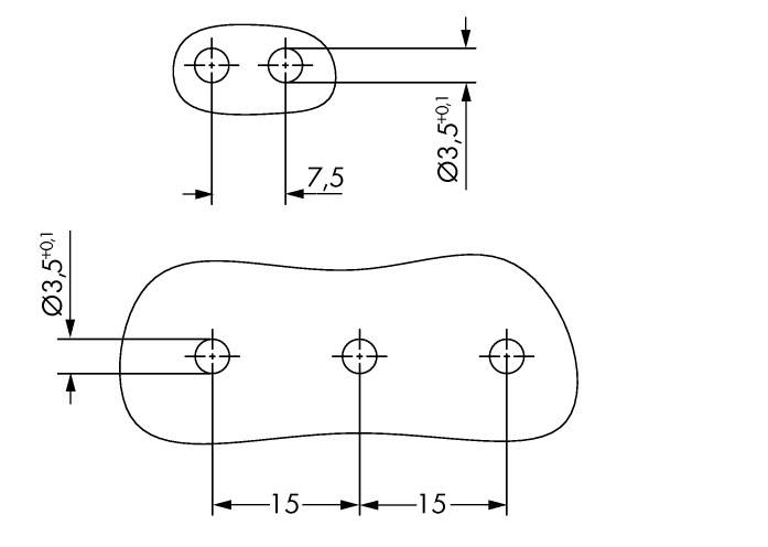 WAGO Stiftgehäuse-Platine 2092 Polzahl Gesamt 3 Rastermaß: 7.50mm 2092-3523/020-000 100St.