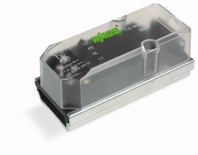 WAGO Abgriffmodul Rundleitung - Flachleitung Transparent 25St.