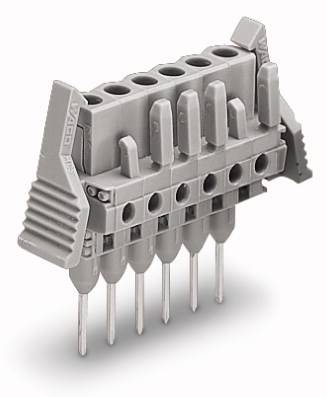 WAGO Buchsengehäuse-Platine 232 Polzahl Gesamt 4 Rastermaß: 5mm 232-134/005-000/025-000 100St.