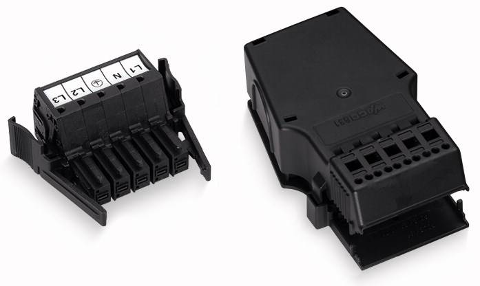 WAGO Buchsengehäuse-Kabel 831 Polzahl Gesamt 5 Rastermaß: 7.62mm 831-3105/019-004 5St.