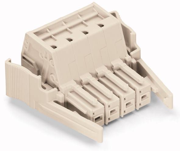 WAGO Buchsengehäuse-Kabel 831 Polzahl Gesamt 8 Rastermaß: 7.62mm 831-3108/037-000 12St.