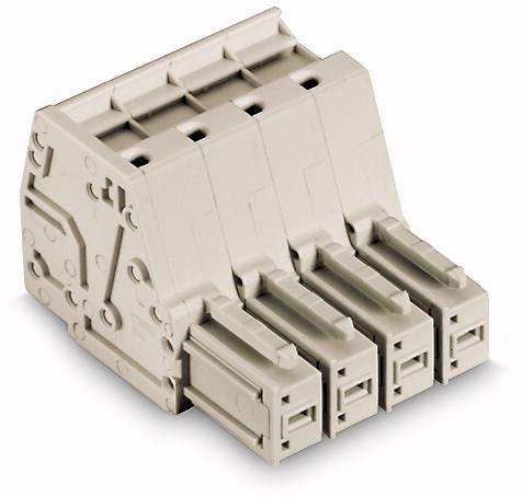 WAGO Buchsengehäuse-Kabel 831 Polzahl Gesamt 3 Rastermaß: 7.62mm 831-3103/000-9037 48St.