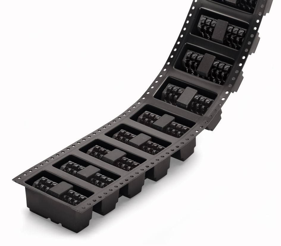 WAGO 250-203/353-604/997-404 Federkraftklemmblock 1.50 mm² Polzahl 3 Schwarz 160 St.