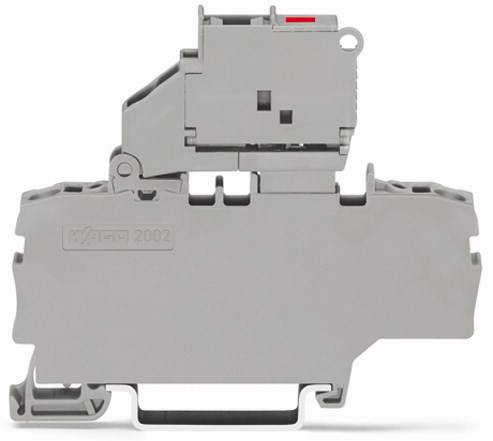 WAGO 2002-1911/1000-542 Sicherungsklemme 6.20mm Zugfeder Grau 50St.