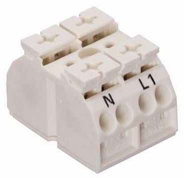 WAGO 862-2662 Geräteanschlussklemme Federklemme Weiß 500 St.