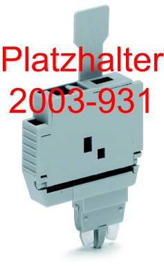 WAGO 2003-931 Doppelsicherungsstecker 25St.