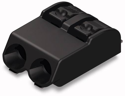 WAGO 2060-472/998-404 Federkraftklemmblock 0.75 mm² Polzahl 2 Schwarz 1000 St.