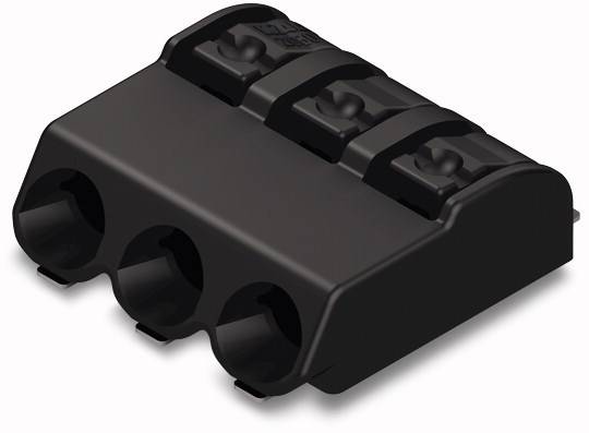WAGO 2060-473/998-404 Federkraftklemmblock 0.75mm² Polzahl 3 Schwarz 750St.