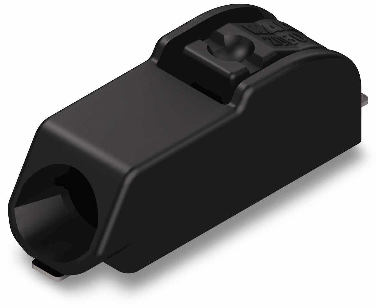 WAGO 2060-471/998-404-1500 Federkraftklemmblock 0.75mm² Polzahl 1 Schwarz 1500St.