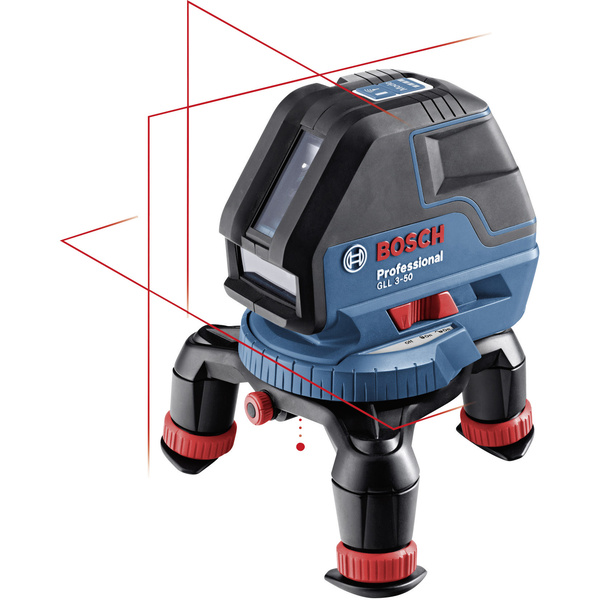 Bosch Professional GLL 3-50 Laser à lignes autonivelant Portée (max.): 10 m