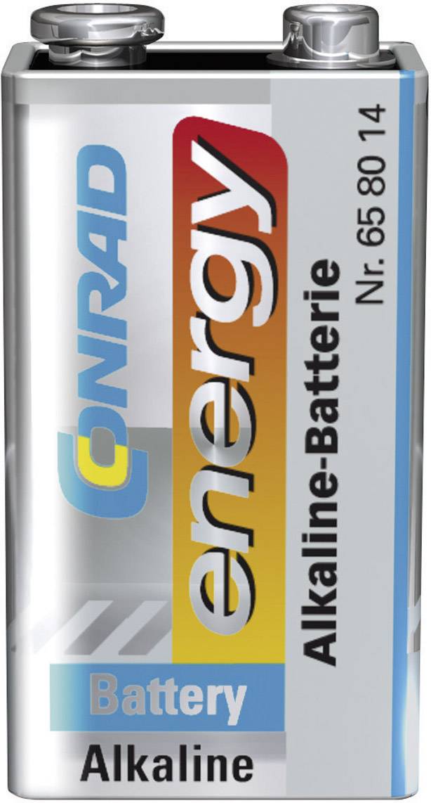 Passende Batterie, Typ 9V Block, bitte 1x bestellen