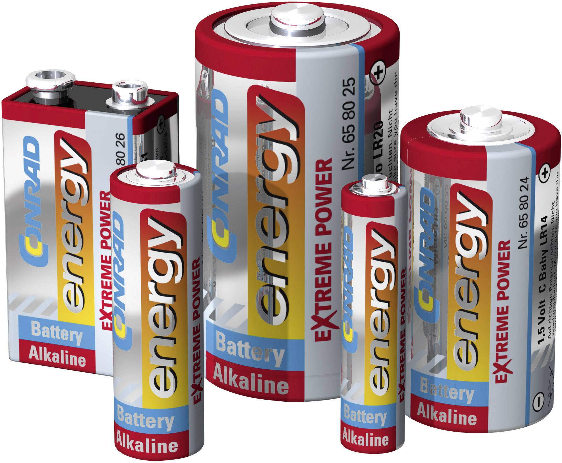 Extreme Power LR03 Micro (AAA)-Batterie Alkali-Mangan 1.5V 4St.