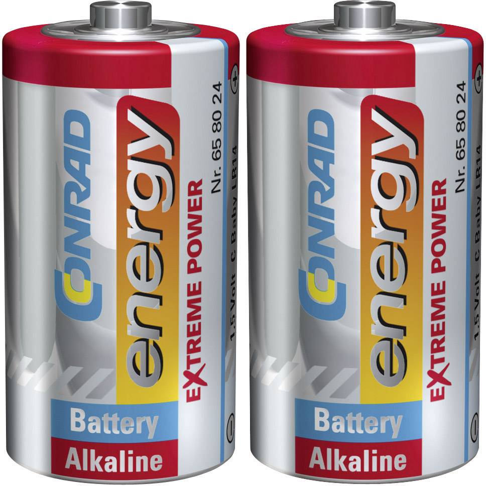 Extreme Power LR14 Baby (C)-Batterie Alkali-Mangan 1.5V 2St.
