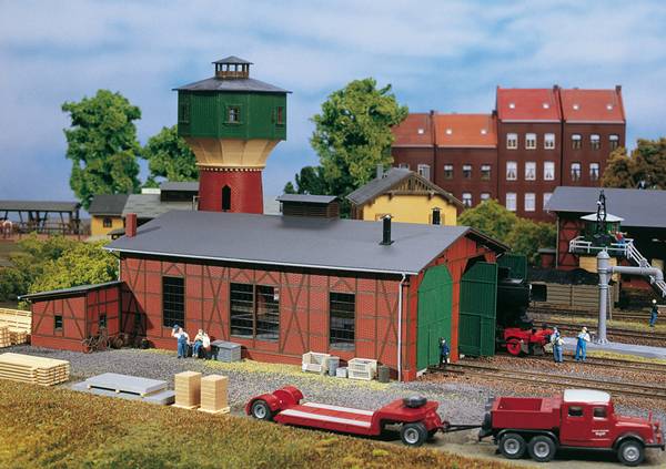 Auhagen 11403 H0 Lokschuppen zweiständig