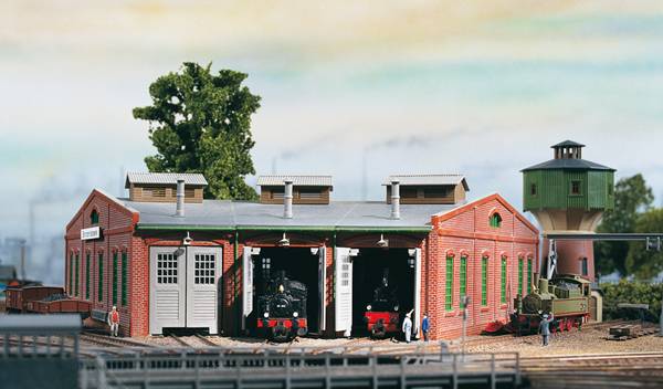 Auhagen 13280 TT Ringlokschuppen