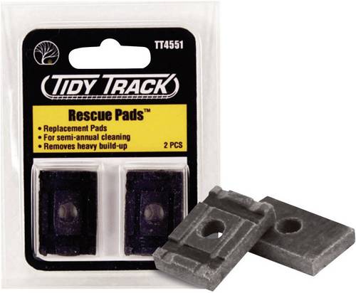Woodland Scenics WTT4551 0, H0, N, TT Schienen Reinigungs-Pads 2 St.