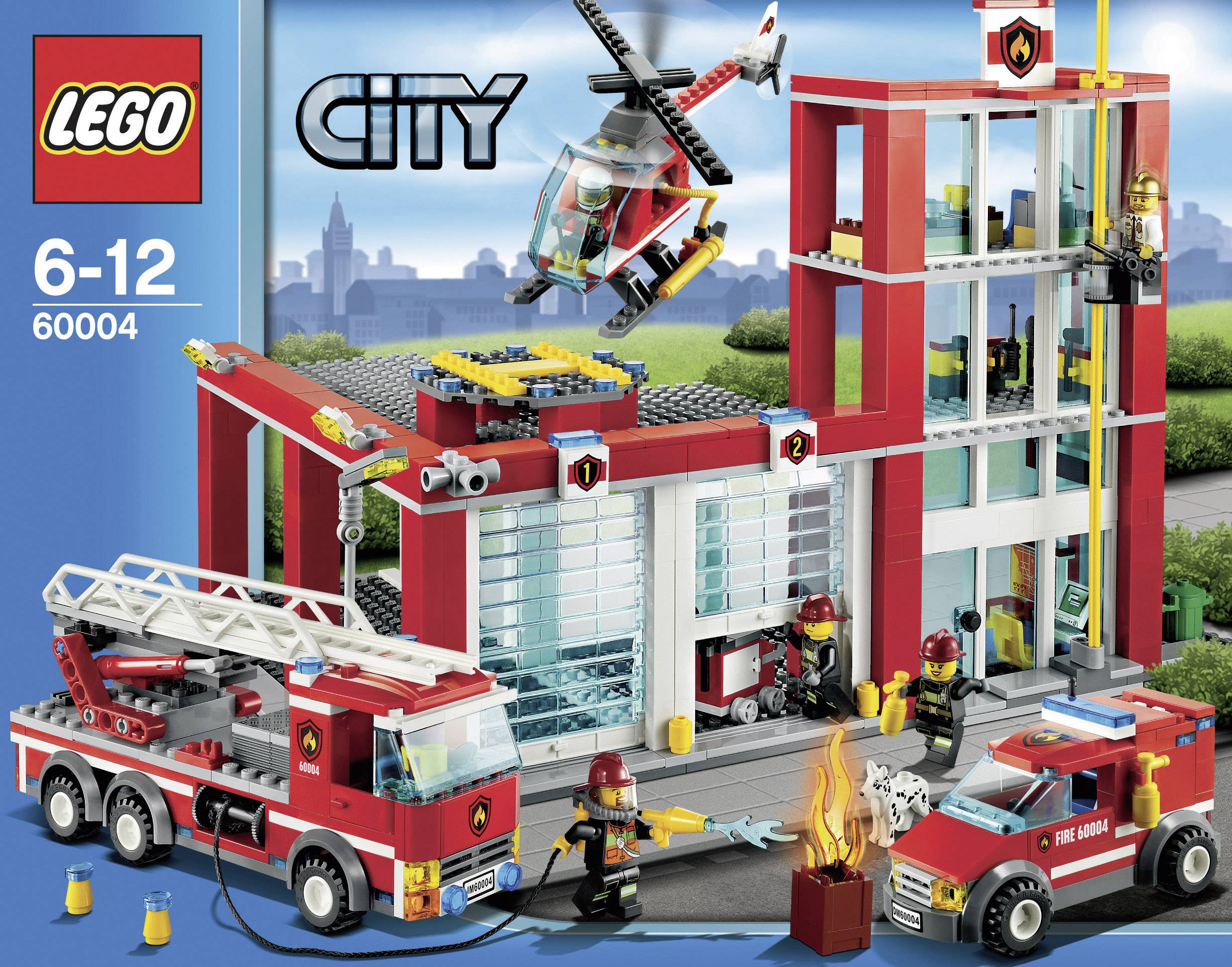 60004 LEGO® CITY Feuerwehr-Hauptquartier