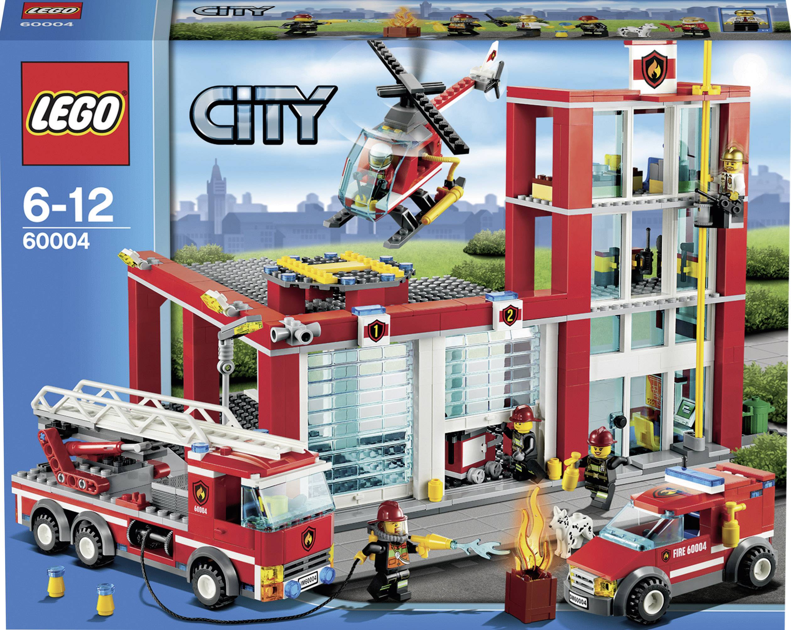 60004 LEGO® CITY Feuerwehr-Hauptquartier