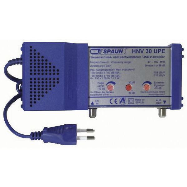 Spaun HNV 30 UPE Kabel-TV Verstärker 30 dB