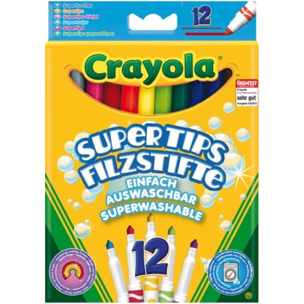 Crayola Filzstifte, Supertips Crayola Filzstifte, Supertips