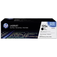 HP Toner 125A Original 2er-Pack Schwarz 2200 Seiten CB540AD HP Toner 125A Original 2er-Pack Schwarz 2200 Seiten CB540AD