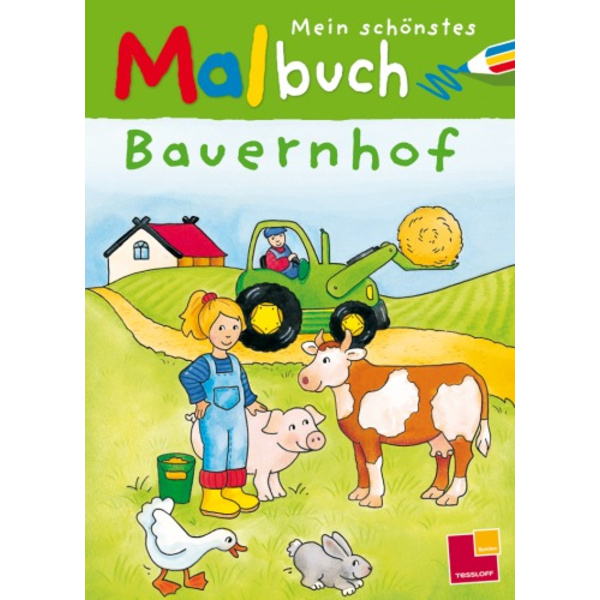 Tessloff Mein schönstes Malbuch: Bauernhof 34094
