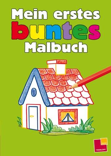 Tessloff Mein erstes buntes Malbuch grün 978-3-7886-3515-2