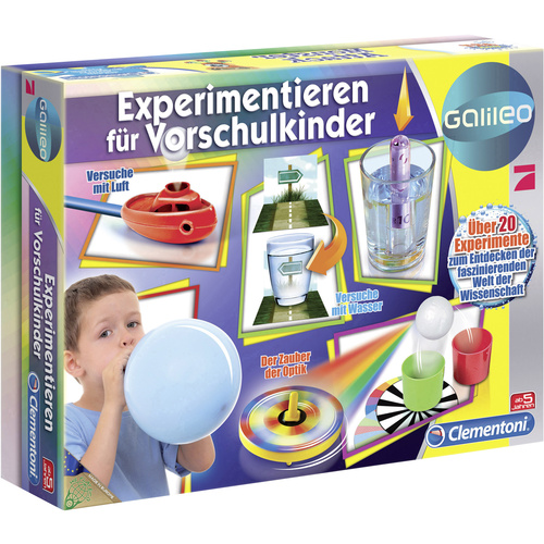 Clementoni Galileo-Experimentieren für Vorschulkinder