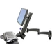 Ergotron Combo Arm Serie 200 1fach Monitor-Wandhalterung 25,4 cm (10") - 61 cm (24") Schwarz Tastaturablage, Neigbar, Schwenkbar, Rotierbar Ergotron Combo Arm Serie 200 1fach Monitor-Wandhalterung 25,4 cm (10") - 61 cm (24") Schwarz Tastaturablage, Neigbar, Schwenkbar, Rotierbar