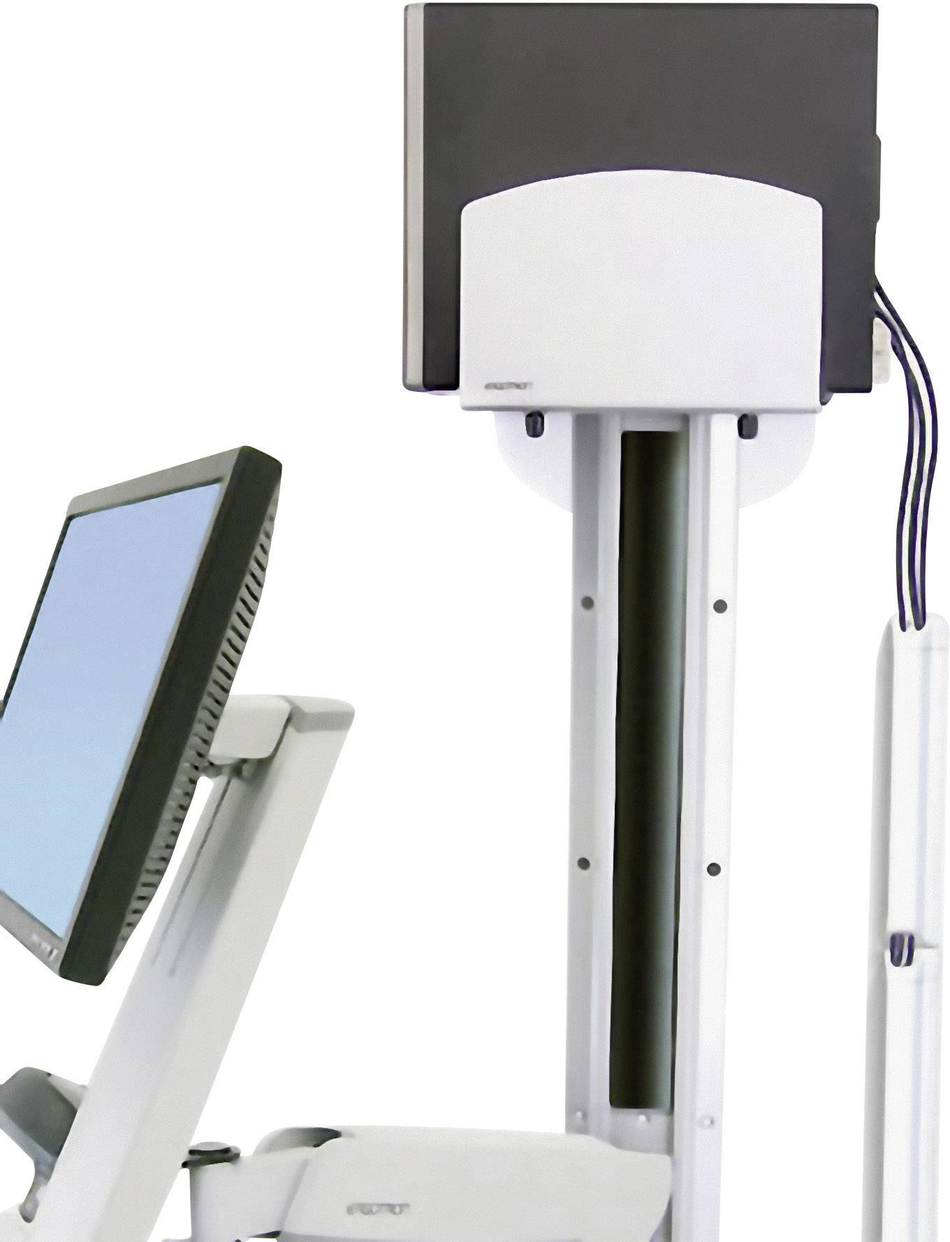 Ergotron PC Halterung Vertikal Vertical Universal CPU Holder 97-468-202 Silber Belastbar bis=18kg