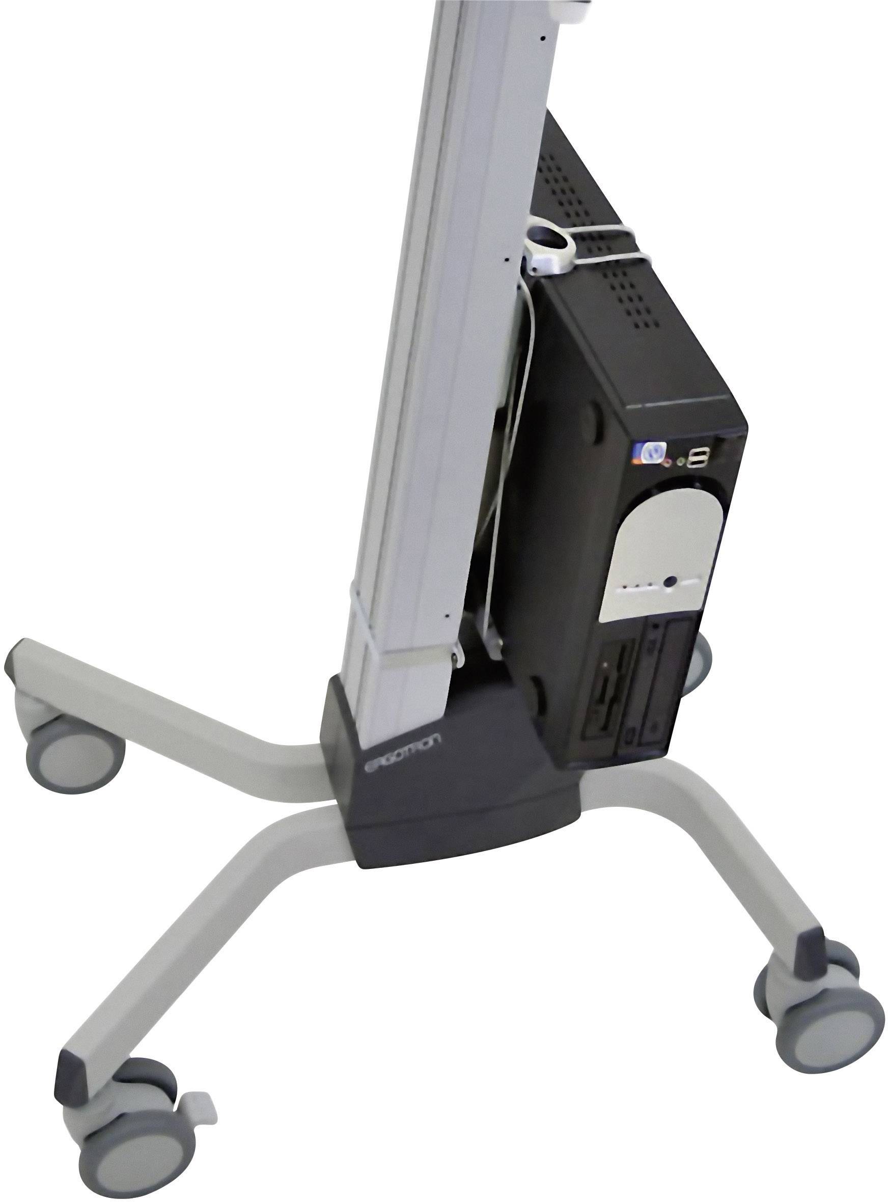 Ergotron PC Halterung Wand, Unterbau Universal CPU Holder 80-105-064 Grau Belastbar bis=22.7 kg