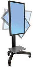 Ergotron 24-192-085 Neo-Flex Mobile MediaCenter UHD TV-Rollwagen Constant Force-Technologie, Höhenverstellbar 127,0 cm (50") - 165,1 cm (65")