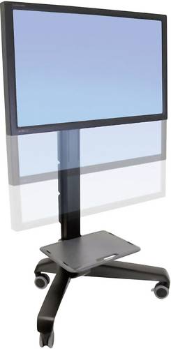 Ergotron 24-192-085 Neo-Flex Mobile MediaCenter UHD TV-Rollwagen Constant Force-Technologie, Höhen