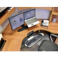 Ergotron Tastatur-Tisch-Halterung Passend für Serie (Halter): Universal Schwarz Ergotron Tastatur-Tisch-Halterung Passend für Serie (Halter): Universal Schwarz