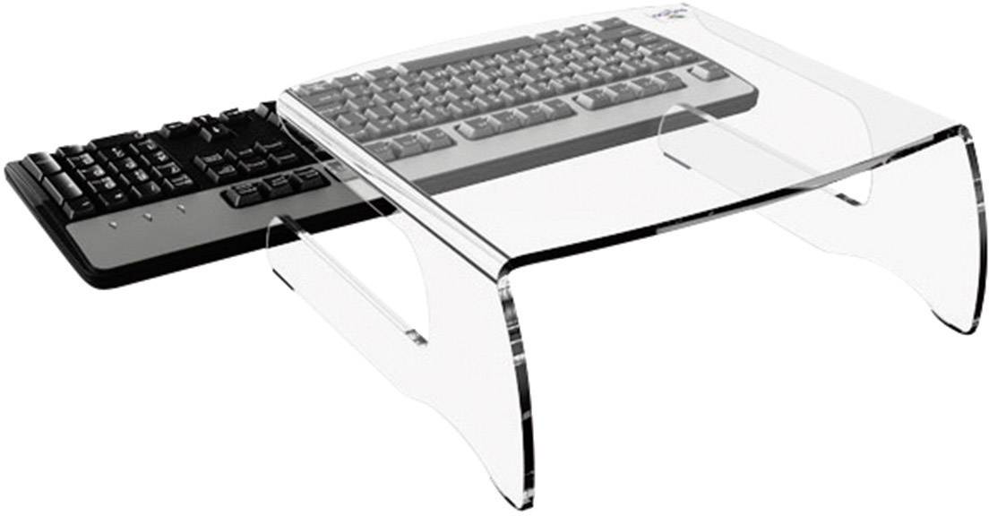 Dataflex FH 550 Monitor-Erhöhung Höhen-Bereich: 110 mm (max) Transparent