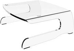 Dataflex FH 550 Monitor-Erhöhung Höhen-Bereich: 110 mm (max) Transparent