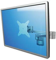 Dataflex Monitor-Wandhalterung ViewLite Monitorarm 222 1 Display(s) 25,4 cm (10") - 61 cm (24") Silber Neigbar, Schwenkbar, Rotierbar