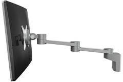 Dataflex Monitor-Wandhalterung ViewLite Monitorarm 222 1 Display(s) 25,4 cm (10") - 61 cm (24") Silber Neigbar, Schwenkbar, Rotierbar