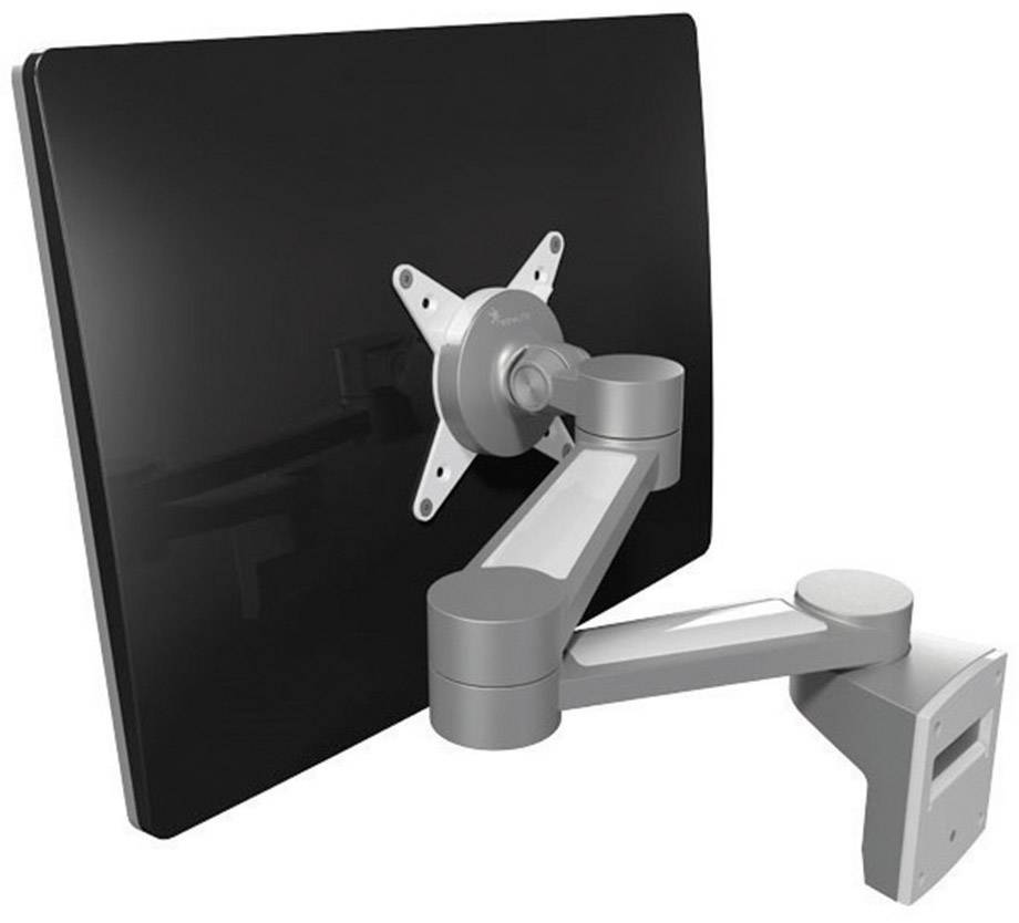 Dataflex ViewLite Monitorarm 222 1fach Monitor-Wandhalterung 25,4 cm (10") - 61 cm (24") Silber Neigbar, Schwenkbar, Rotierbar
