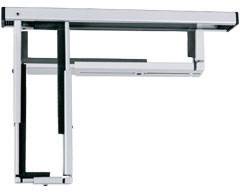 Dataflex PC Halterung Horizontal, Vertikal, Unterbau Top Grip Thin Client Halter 362 32.362 Silber Belastbar bis=10 kg