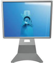 Dataflex Monitor-Standfuß ViewMate Style Monitorstand 502 1 Display(s) 25,4 cm (10") - 61 cm (24") Silber Höhenverstellbar, Neigbar, Schwenkbar, Rot