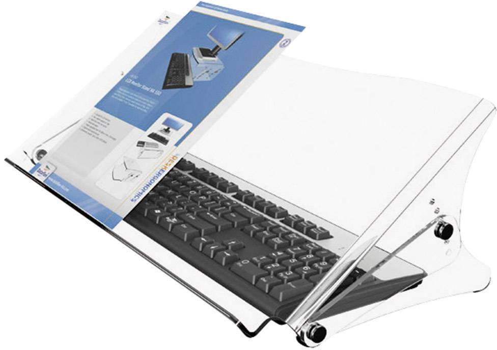 Dataflex 49.400 Dokumentenhalter Acrylglas matt (B x H x T) 536 x 206 x 270 mm DIN A3 quer