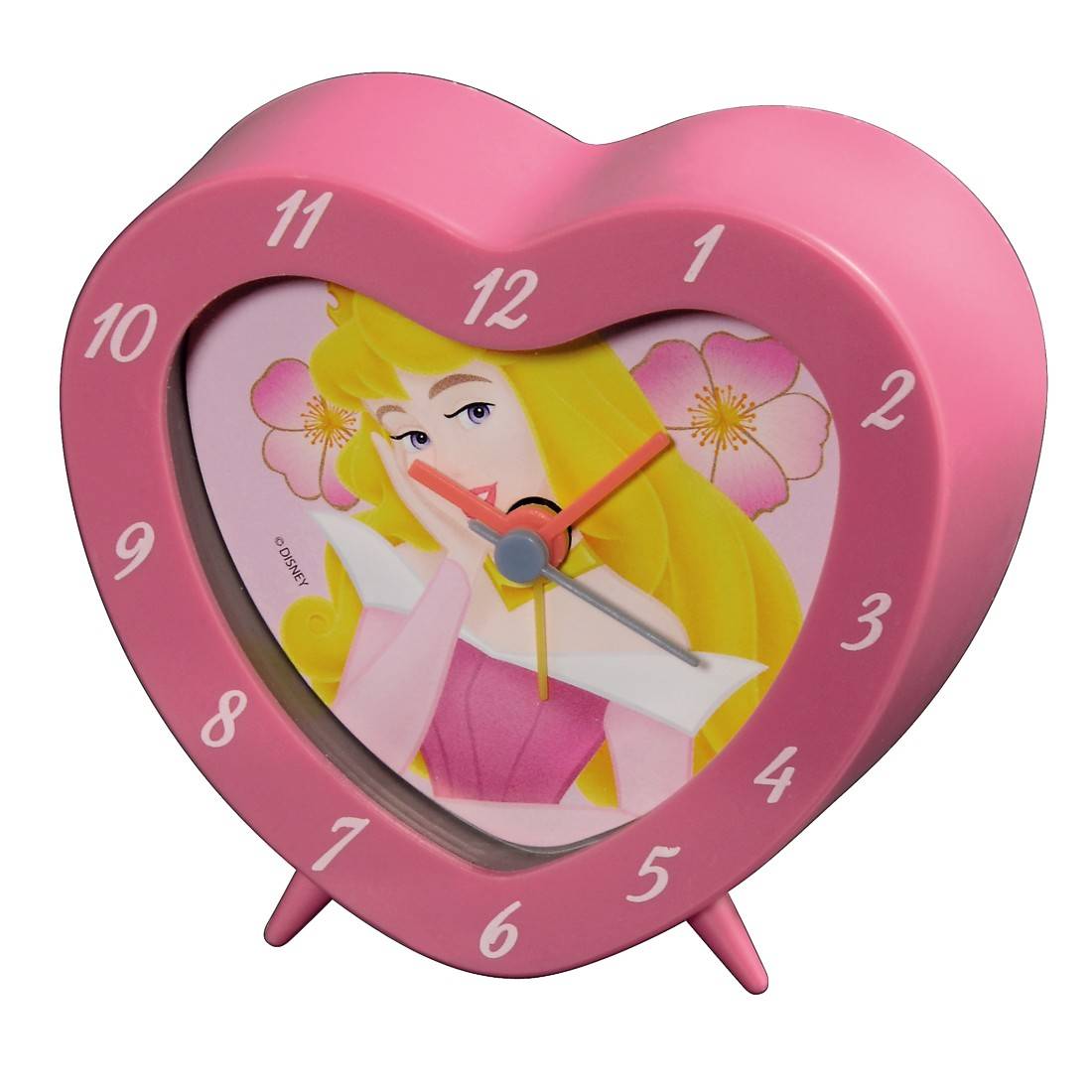 Hama Kinderwecker Princess Quarz Kinderwecker 72 mm x 36 mm Rosa