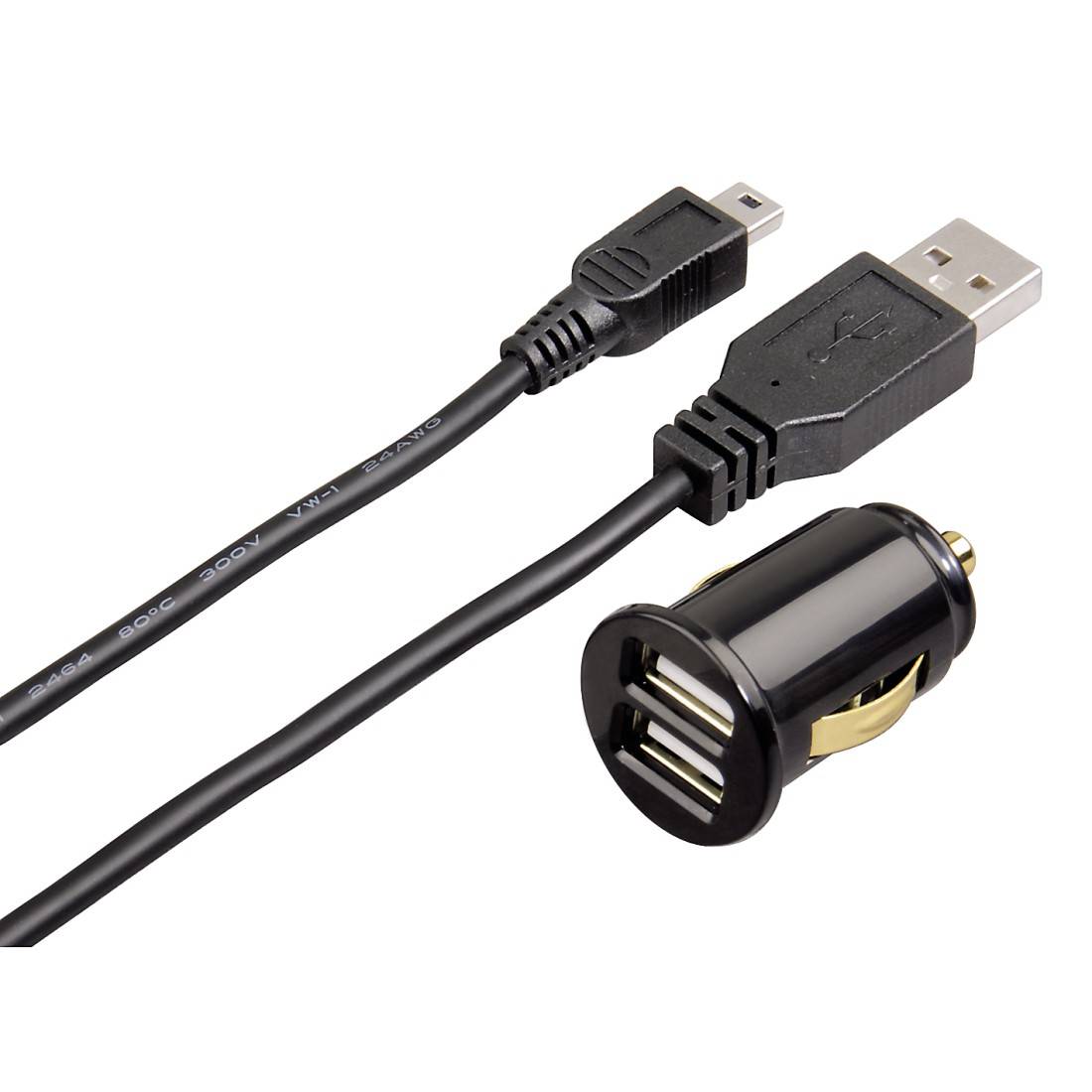 USB-Kfz-Ladegerät "Dual Piccolino" + Mi