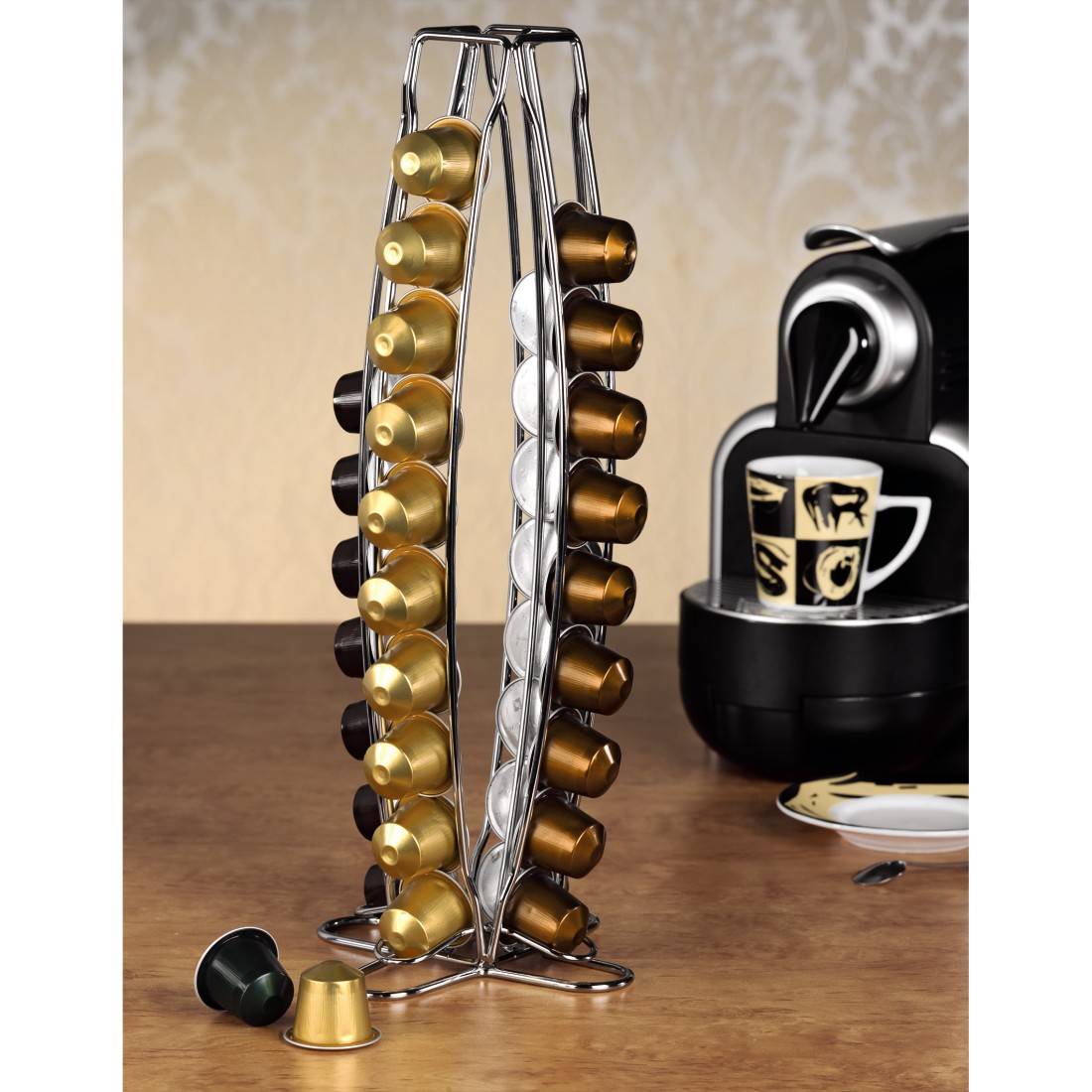 Xavax NP40 - Torre 00111079 Kaffeekapselhalter für Nespresso